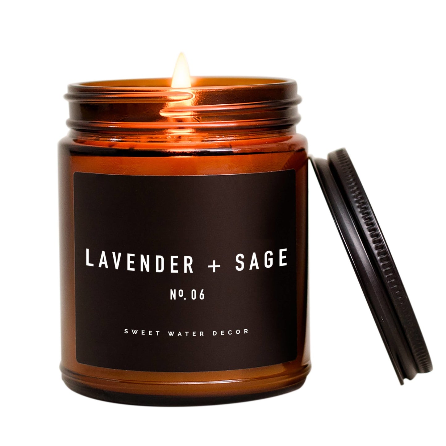 Lavender and Sage Soy Candle - Bespoke Bar L.A.