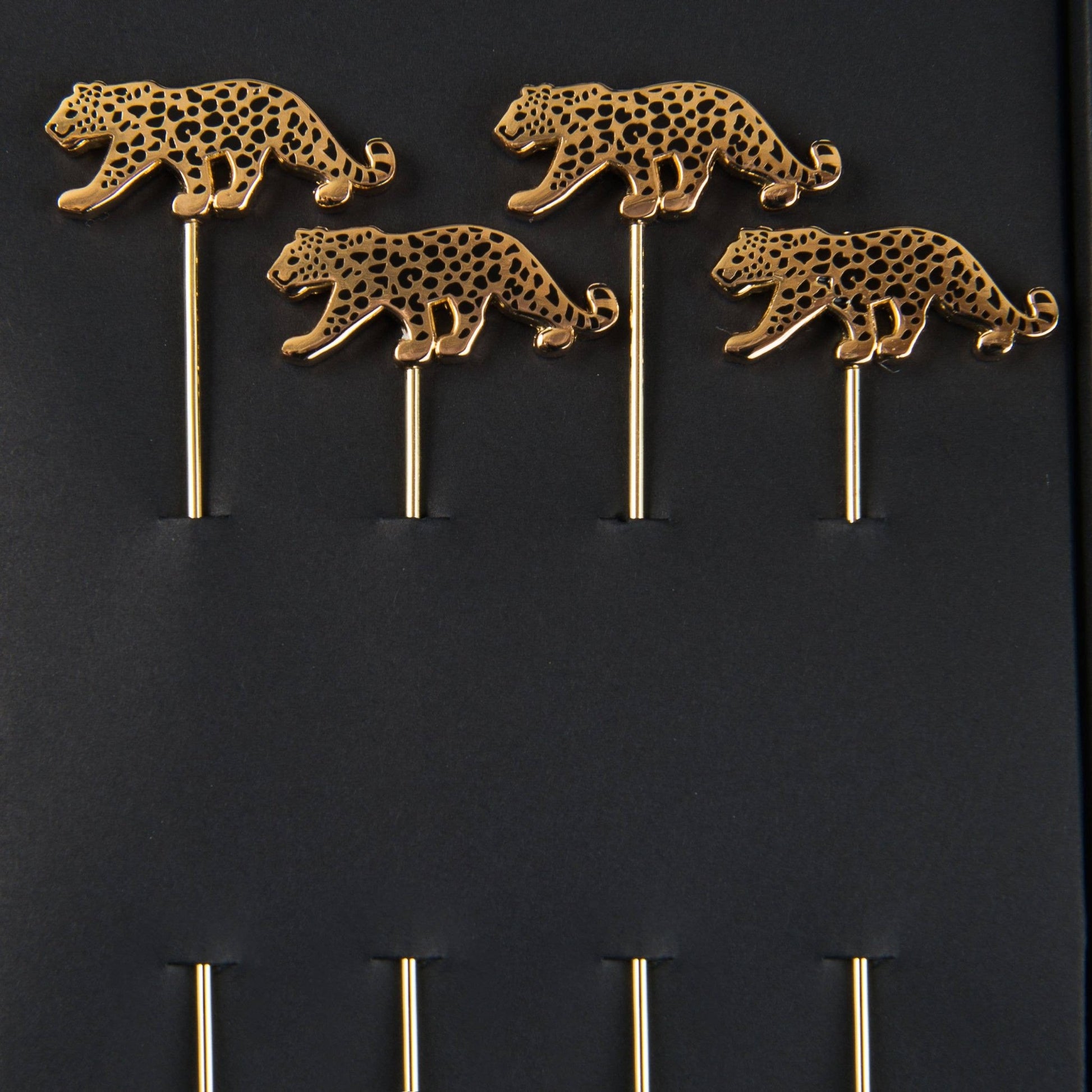 Leopard Cocktail Picks Sticks - Bespoke Bar L.A.