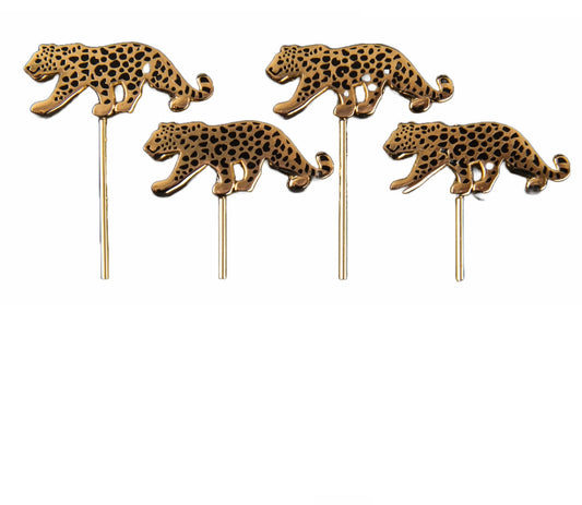Leopard Cocktail Picks Sticks - Bespoke Bar L.A.