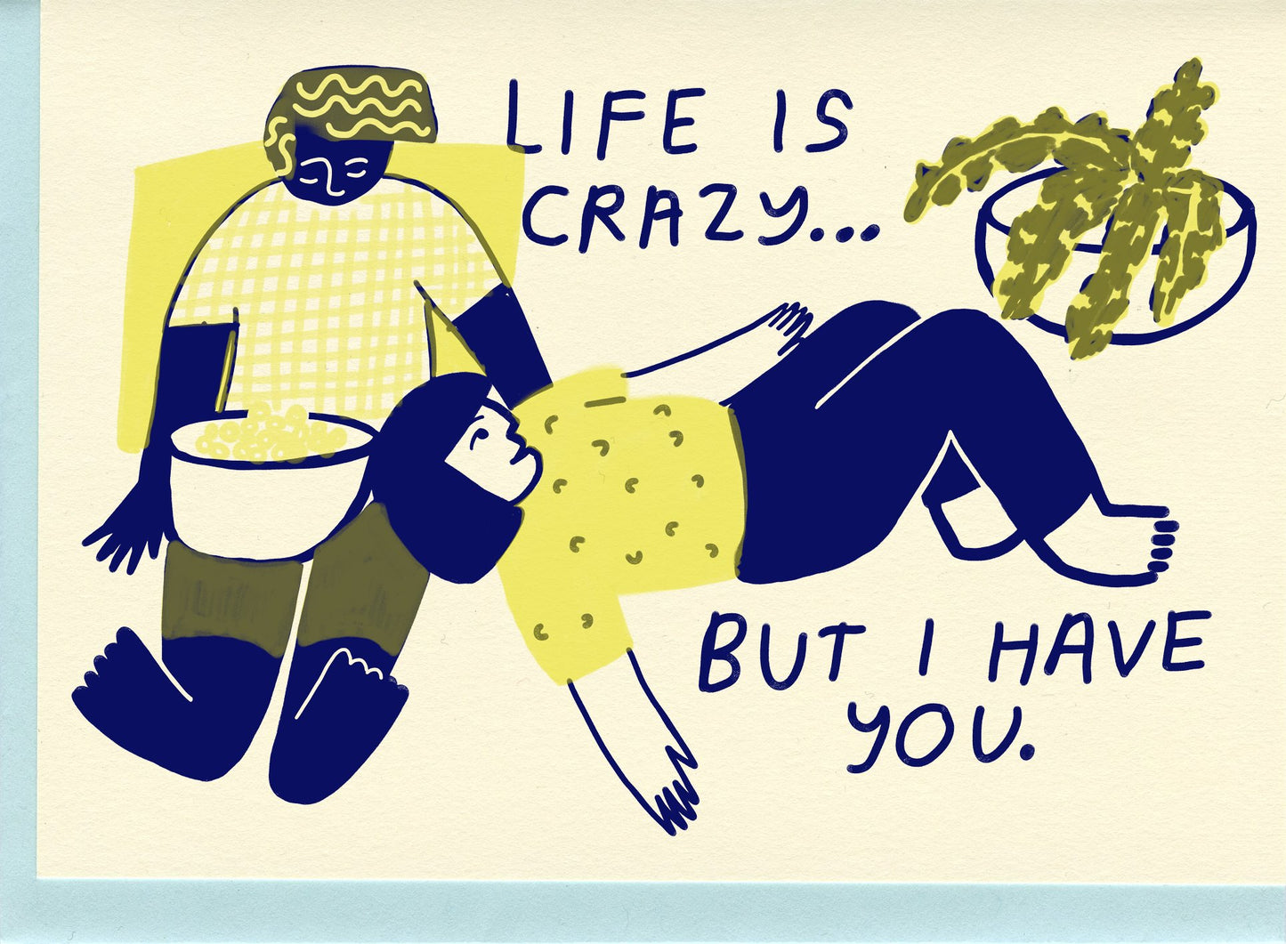 Life is Crazy Card - Bespoke Bar L.A.