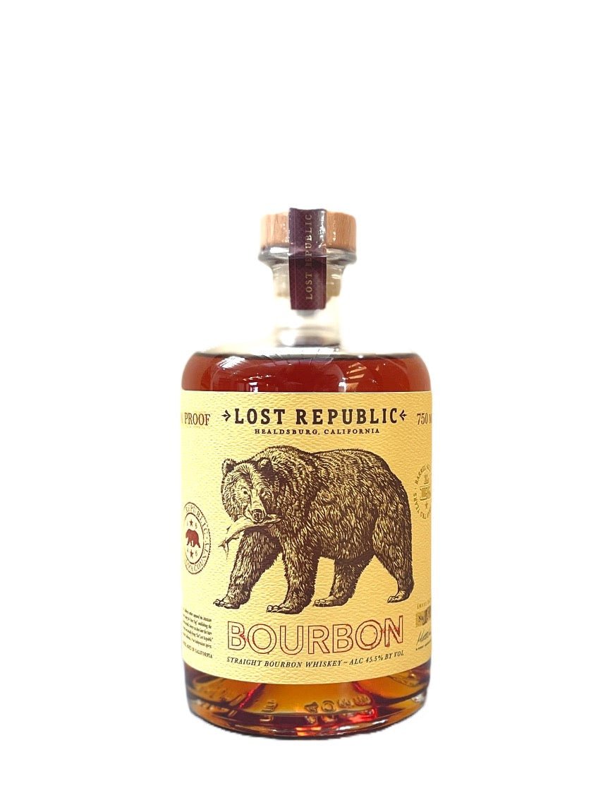 Lost Republic Straight Bourbon Whiskey - Bespoke Bar L.A.