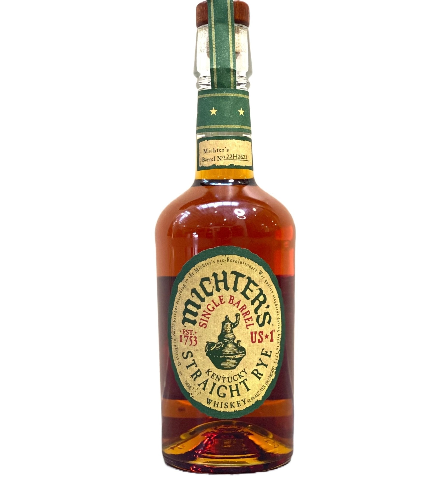 Pechter's Rye Michter's Rye - Bespoke Bar L.A.