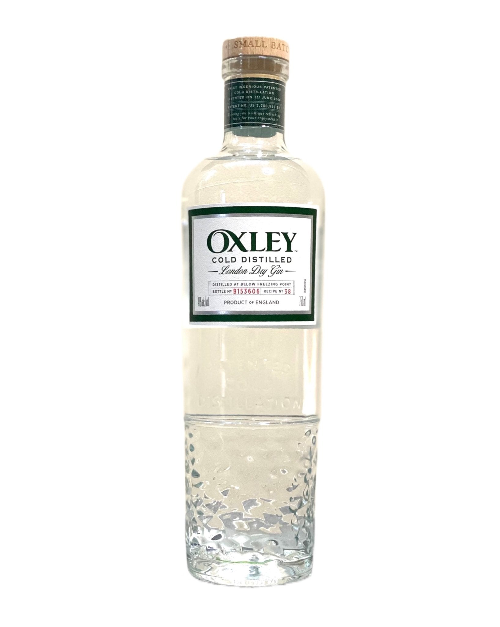 Oxley Gin - Bespoke Bar L.A.
