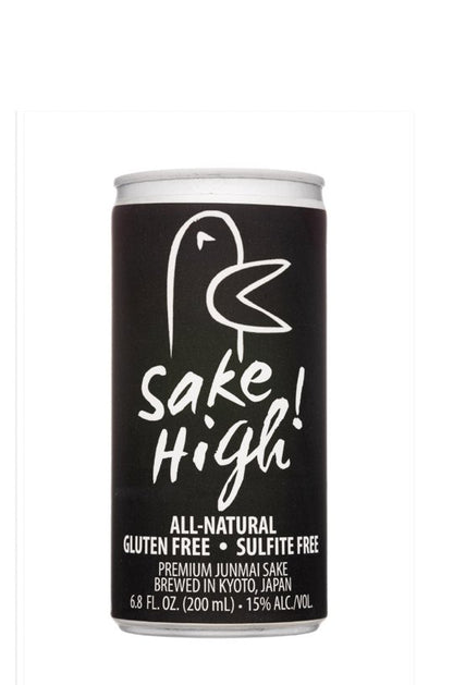 Sake High Sake High! Premium Junmai Sake - Bespoke Bar L.A.