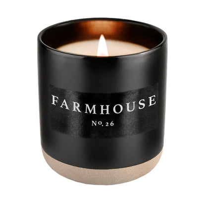 Stoneware Farmhouse Candle - Bespoke Bar L.A.